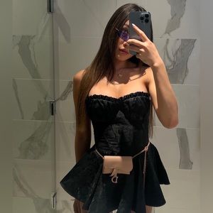 Nana Jacqueline Brand New AIRINA DRESS BLACK